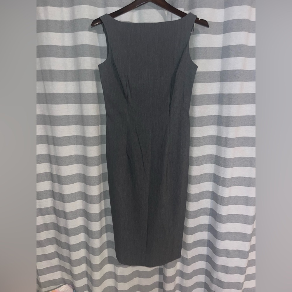 Express Charcoal Midi Dress Size 3/4 Excellent Condition